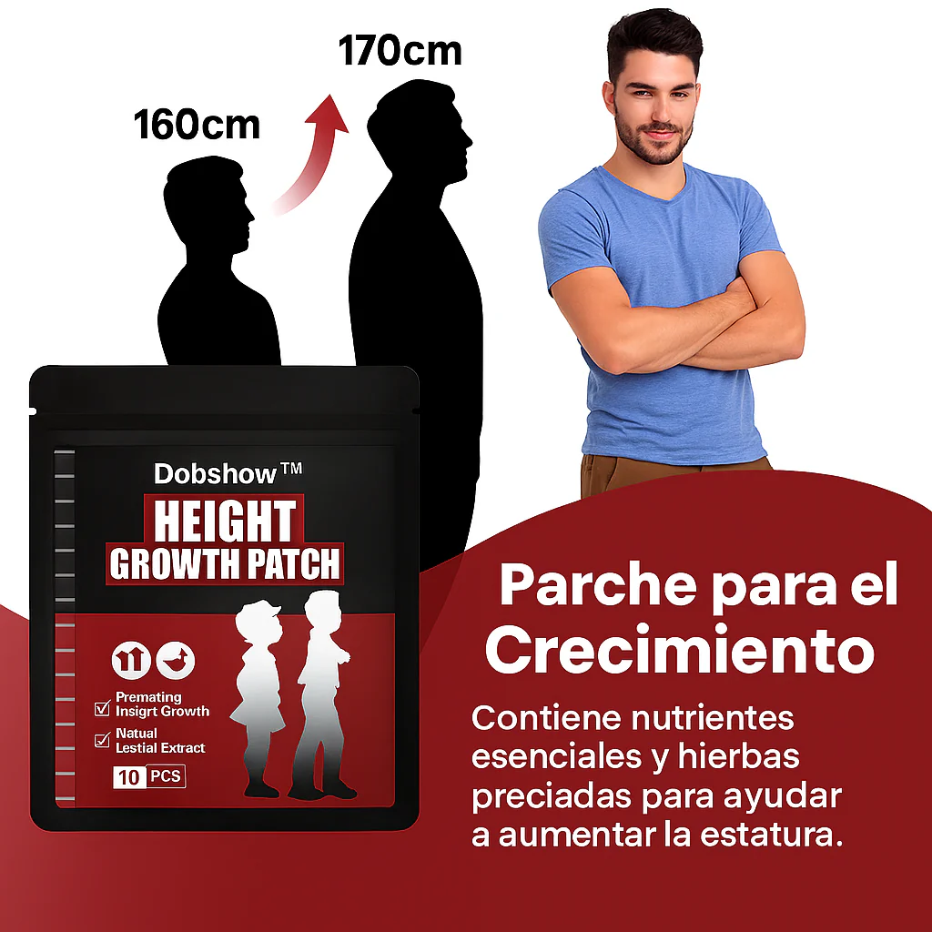 Parches de Crecimiento x10 - Tratamiento no invasivo