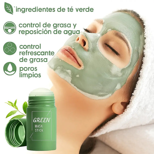 Mascarilla De Té Verde + ¡Obsequio y ENVIO GRATIS!