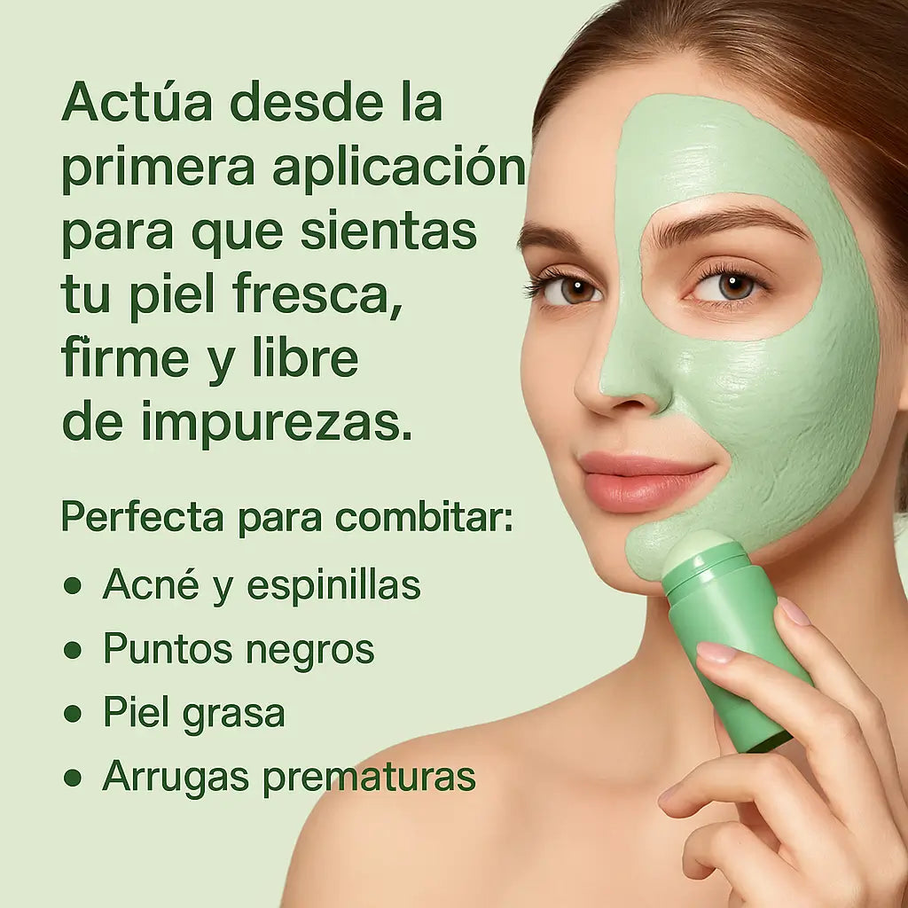 Mascarilla De Té Verde + ¡Obsequio y ENVIO GRATIS!