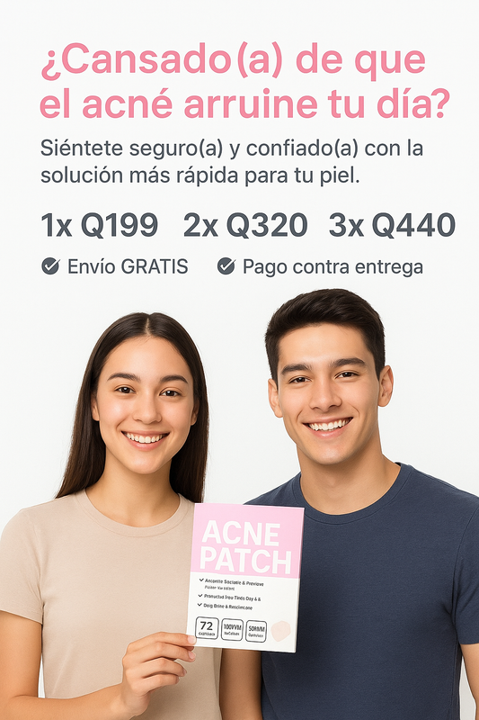 Parches Antiacné – ACNE PATCH Invisible (72 Unidades)