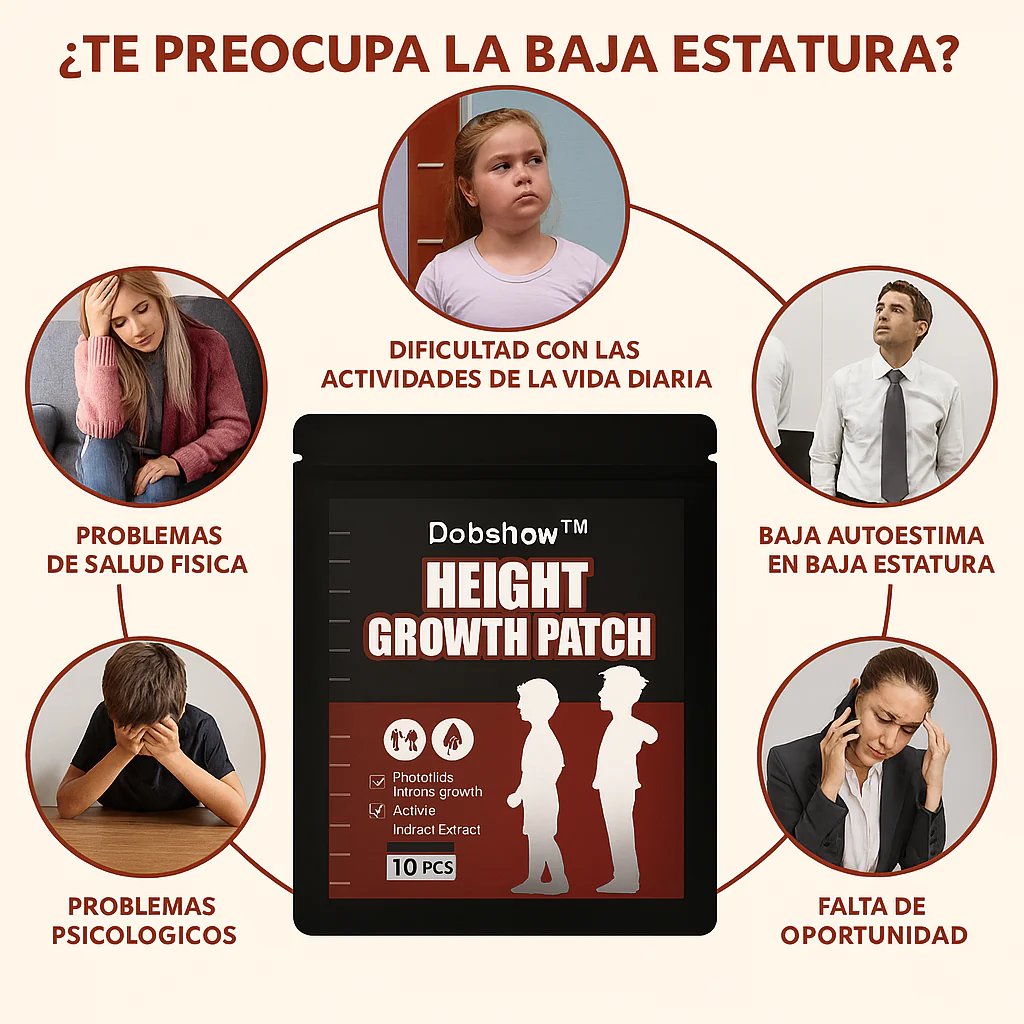 Parches de Crecimiento x10 - Tratamiento no invasivo