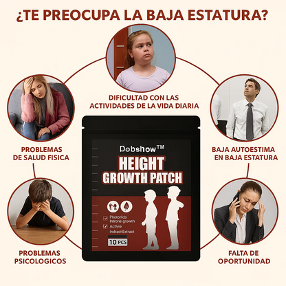 Parches de Crecimiento x10 - Tratamiento no invasivo
