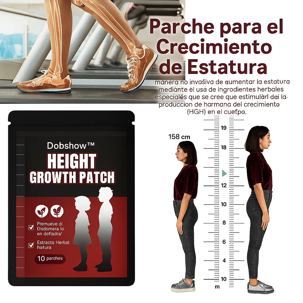 Parches de Crecimiento x10 - Tratamiento no invasivo