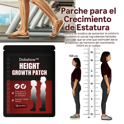 Parches de Crecimiento x10 - Tratamiento no invasivo