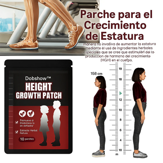 Parches de Crecimiento x10 - Tratamiento no invasivo