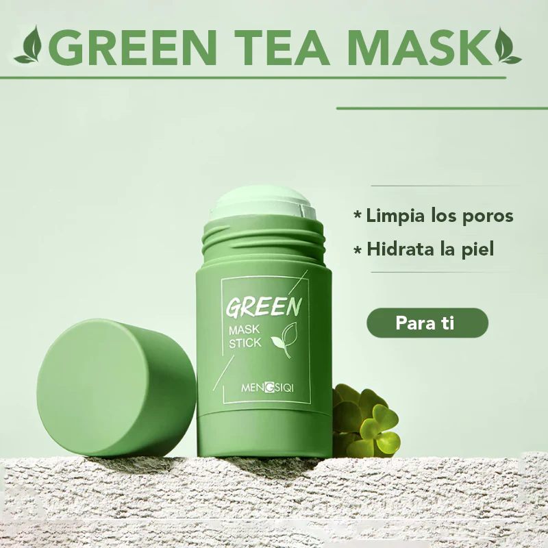 Mascarilla De Té Verde + ¡Obsequio y ENVIO GRATIS!